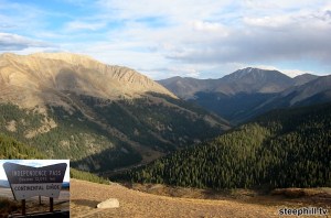 Independence Pass, Colorado 12,095 feet (photo by Steephill TV)
