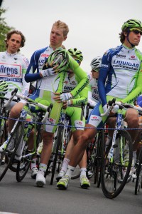 Timmy Duggan at 2012 Amgen Tour of California Santa Rosa start