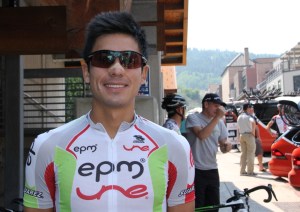 Camilo Castiblanco (EPM-UNE) at the Tour of Utah