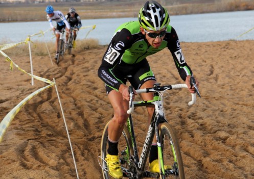 Jamey Driscoll aced the sand at the 2012 Colorado Cross Classic
