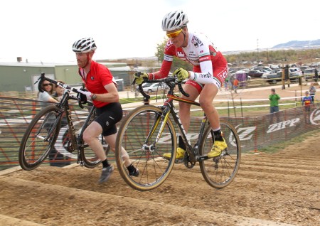 Maxx Chance bunny-hopping stairs; is 'cross racing age is 17. 