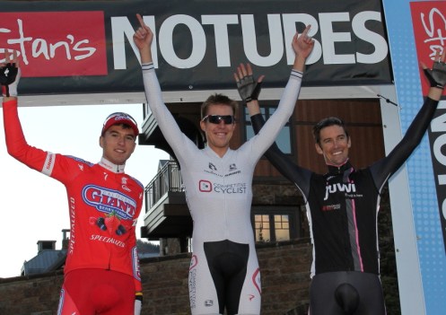 Tour of Vail time trial men’s Pro/1/2 podium
