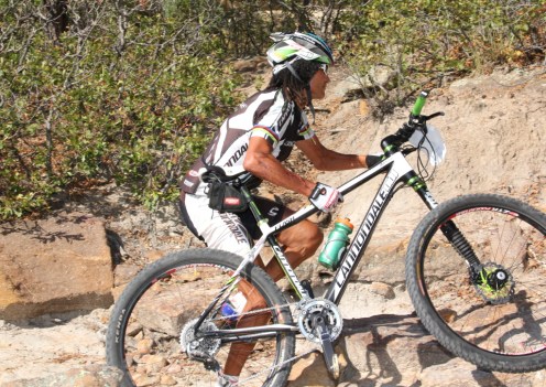 Even Tinker Juarez walks his bike sometimes