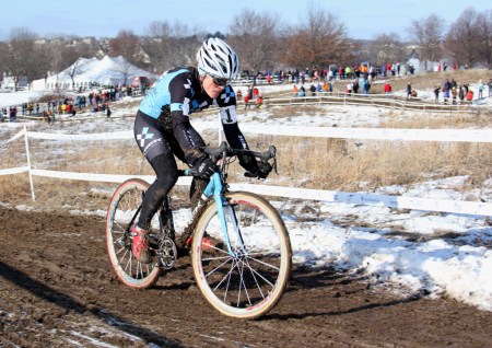 When asked what her thoughts were as she crossed the line, Compton said, "Thank God I don't have another lap." She said the 2012 'Cross Nationals course was among the hardest of the season.