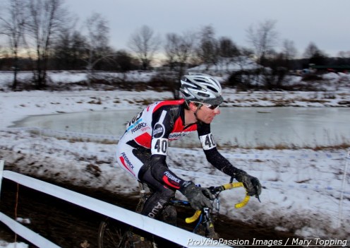 Ken Benesh, last lap before arriving 4th in masters 30-34 race at 2013 'cross nationals
