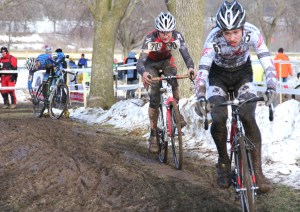 Garrett Gerchar (#70) would gain two places over the rider he's chasing