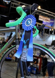 Eriksen road bike, Best Titanium Construction prize-winner at 2013 NAHBS