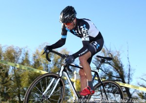 Russell Finsterwald riding cyclocross at the 2012 Boulder Cup