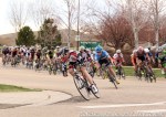 Julian Kyer (Bissell) leads the Pro 1 2 field in the 2013 Louisville&nbsp;Criterium