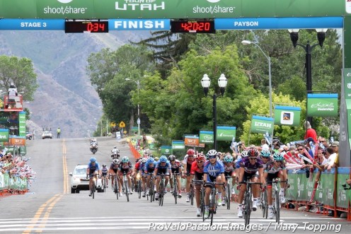 Chase group finishes 34 seconds behind Lachlan Morton on Stage 3