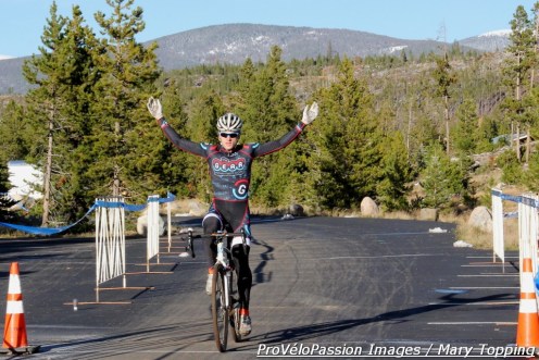 Chris Baddick finished first in Frisco 23 seconds ahead of Evol's Ken Benesh