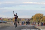 Tim Allen wins Zombie Cross in Parker, Colorado as Gage Hecht takes the final turn behind&nbsp;him