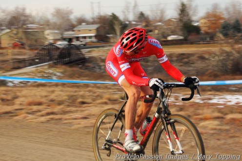 Robin Eckmann checks on chase group two at Cyclo-X Westminster
