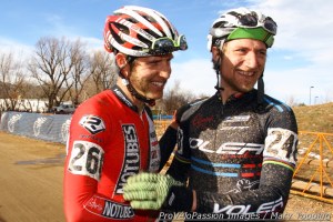 Jake Wells & Russell Stevenson after the 35-39 race finish