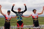 2014 Superior Morgul Classic men’s omnium podium (l-r): Chris Winn 3rd, Gage Hecht 1st, Emerson Oronte&nbsp;2nd
