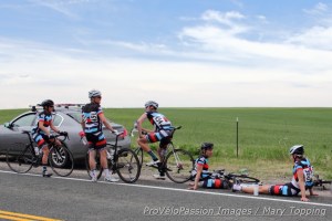 Post-race Panache pow-wow