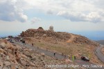 Bob Cook Memorial Mt. Evans Hill Climb finish at over 14,000 feet&nbsp;elevation