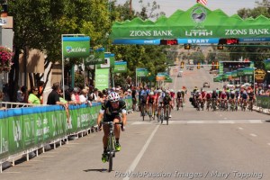 Amy Charity tries to make a run for it in Cedar City