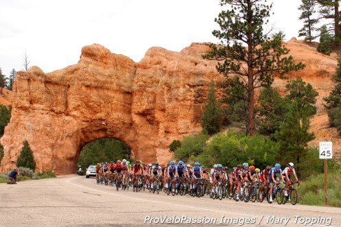 Peloton in Red Canyon
