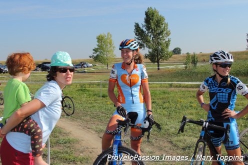 Erica Zaveta with Nicole Novembre and Ksenia Lepikhina