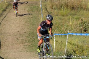 Caroline Mani defended and finished second at KickIt Cross