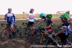 Helen Wyman and Jonathan Page share pointers with juniors about riding in&nbsp;sand