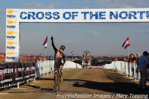 Chris Baddick wins 2014 Cross of the North day 2 men's elite race