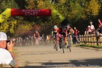 Kate Powlison holds off Kristin Weber in the sprint for fifth at Valmont Bike&nbsp;Park