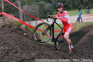 Yannick Eckmann winning the race for second