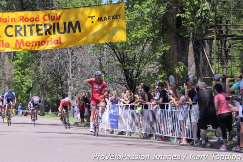 Paul Morris takes men's P12 win in front of local paparazzi