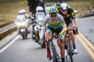 Emerson Oronte in the break at the 2015 Tour of Utah (photo courtesy of Team SmartStop, by Jonathan Devich Epicimages.us
