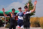 40+ podium (l to r): M. Davies 3rd, K. O’Brien 1st, T. Meiser&nbsp;2nd