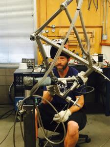 Moots frame maker (photo by Ashley Zoerner)